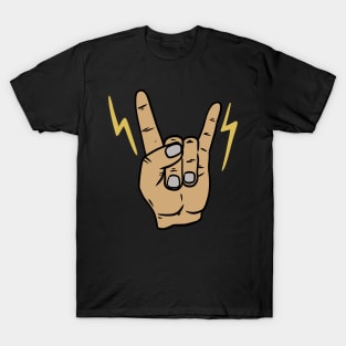 Rock Metal Hand Symbol T-Shirt